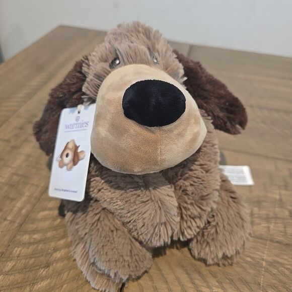 Warmies Other - Warmies Cozy Brown Dog Plush Lavender Scented Microwaveable Heat Therapy NEW 14"